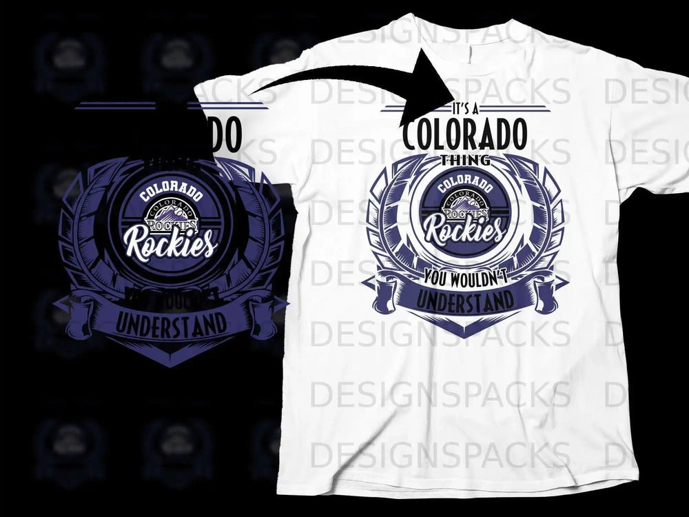 Colorado Rockies You Wouldn't Understand T-Shirt