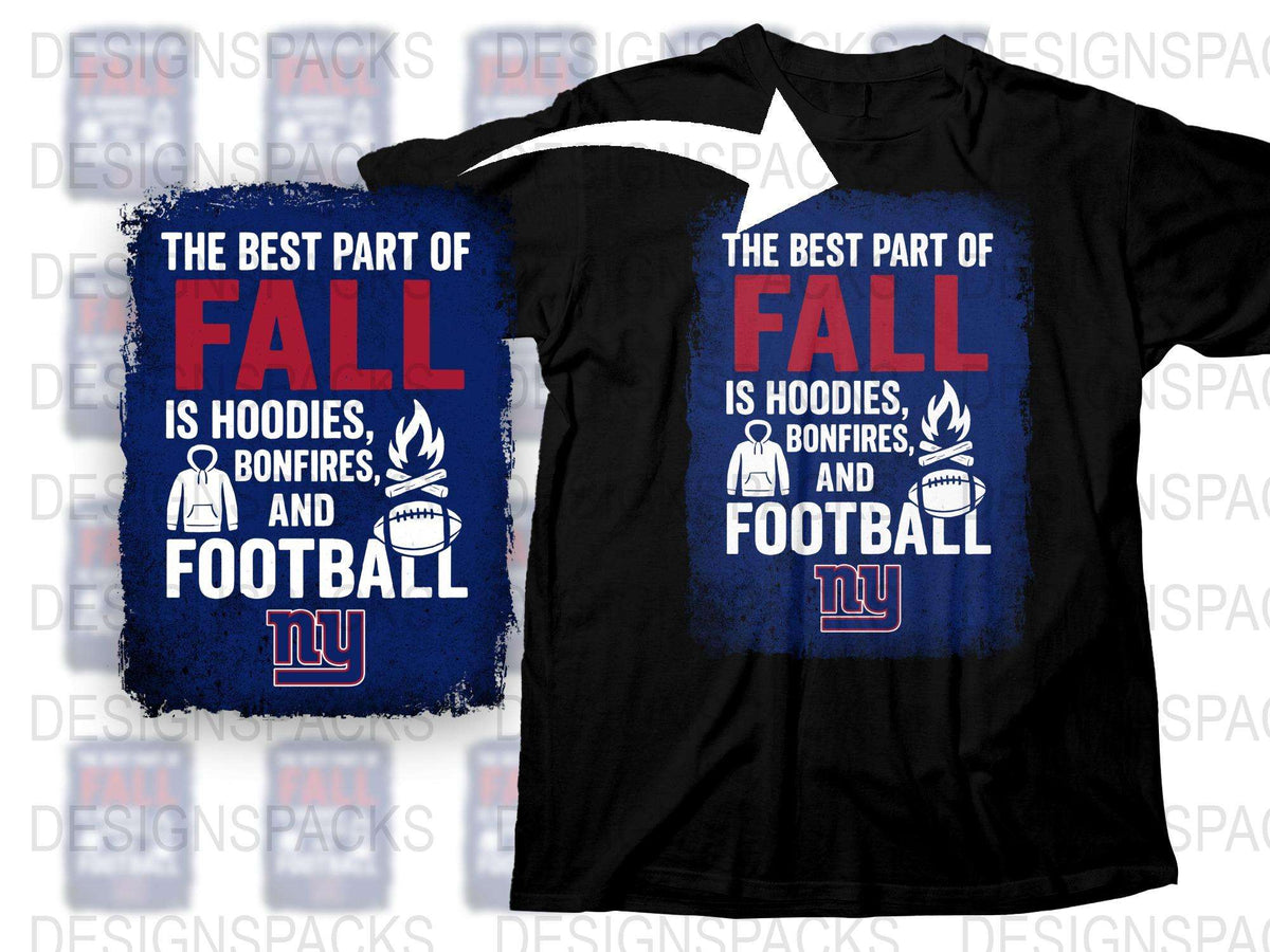 Fall Season T-Shirt The Best Part of Fall Hoodies, Bonfires, Football Graphic Tee