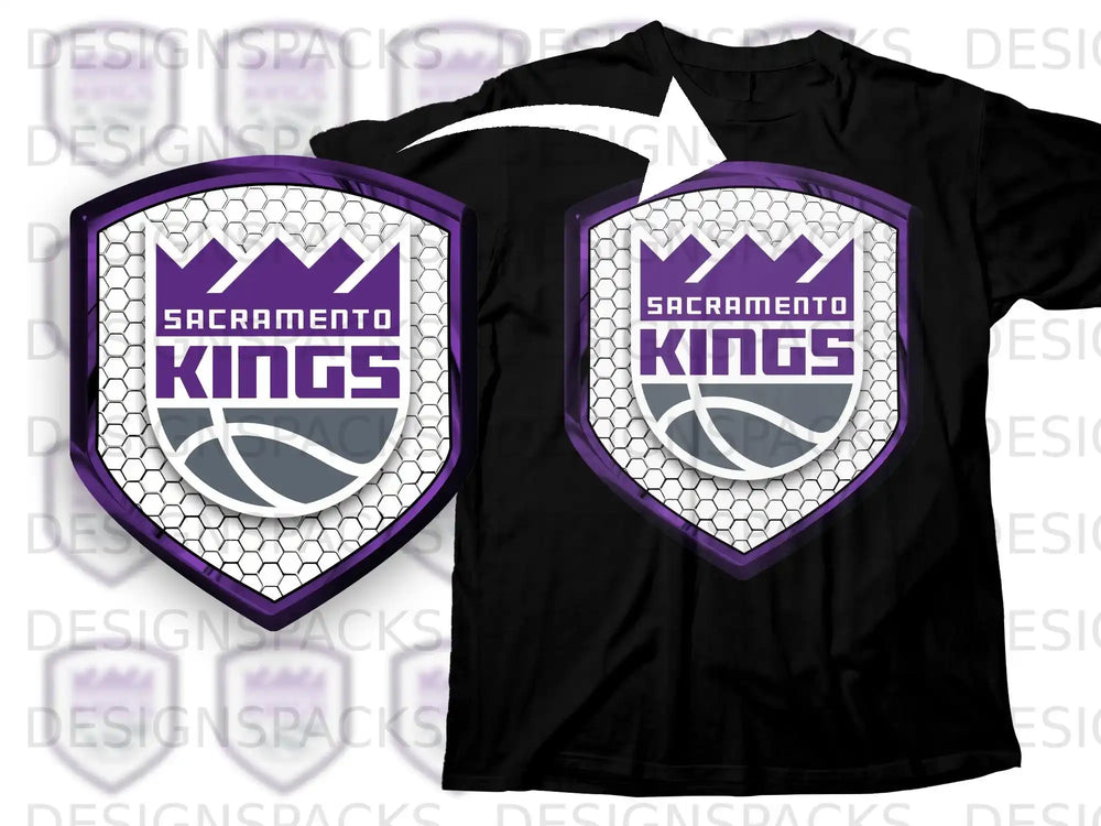 Sacramento Kings Shield Graphic T-Shirt