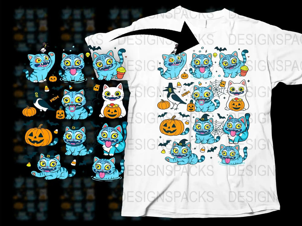 Cute Halloween Owl T-Shirt, Funny Cartoon Owls, Pumpkin Graphic Tee, Kids and Adults Halloween Costume Shirt