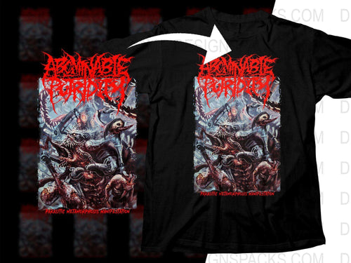 Abominable Putridity Parasitic Metamorphosis Manifestation Png Halftone Digital Download