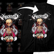 Aborted Rock Music Band Art Png Halftone Digital Download