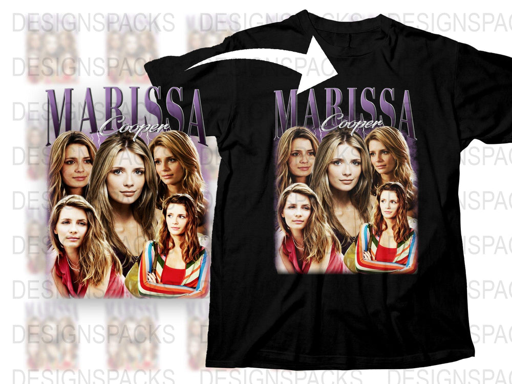 Marissa Cooper The OC Inspired Fan Art Graphic T-Shirt, Vintage Style TV Show Tee, Unique Gift for Fans
