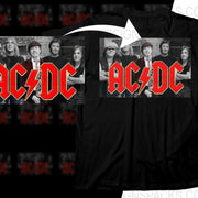 AC/DC Logo Iconic Band Fan Rock Png Halftone Digital Download