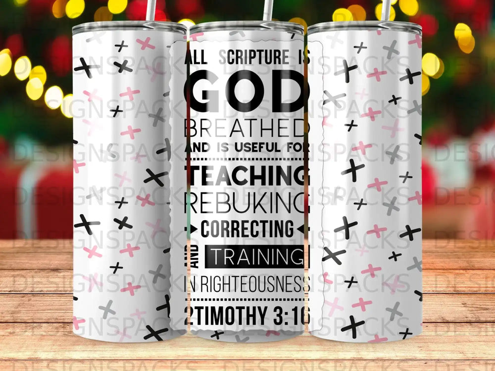 All Scripture is God-breathed and useful for teaching.