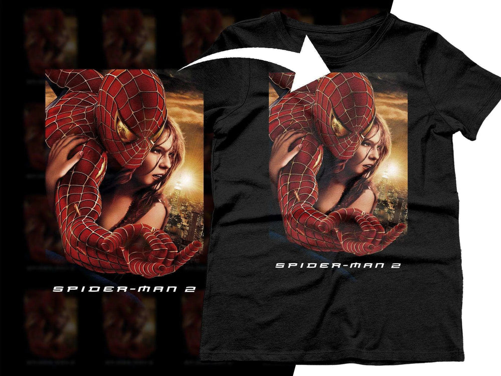Action-Packed Spider-Man 2 Halftone Png Digital Download
