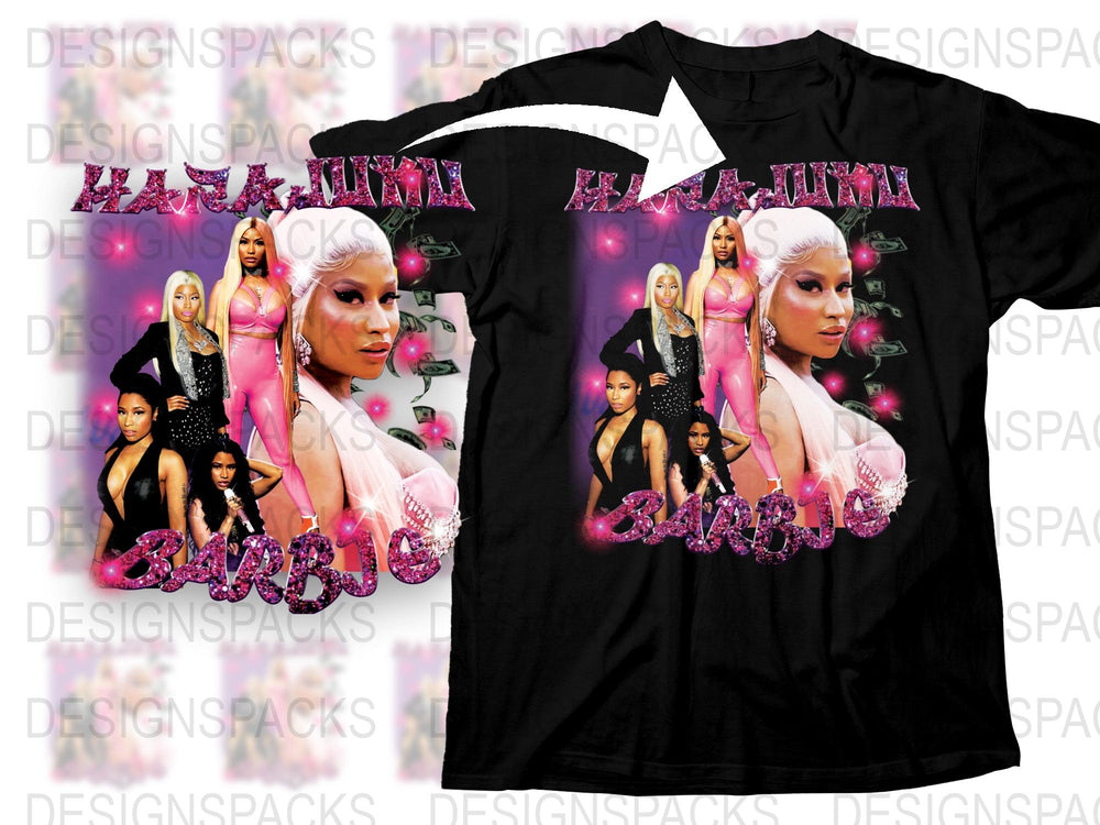 Black and Pink Graphic T-Shirt, Stylish Women's Tee, Urban Fashion Top, Trendy Streetwear Shirt