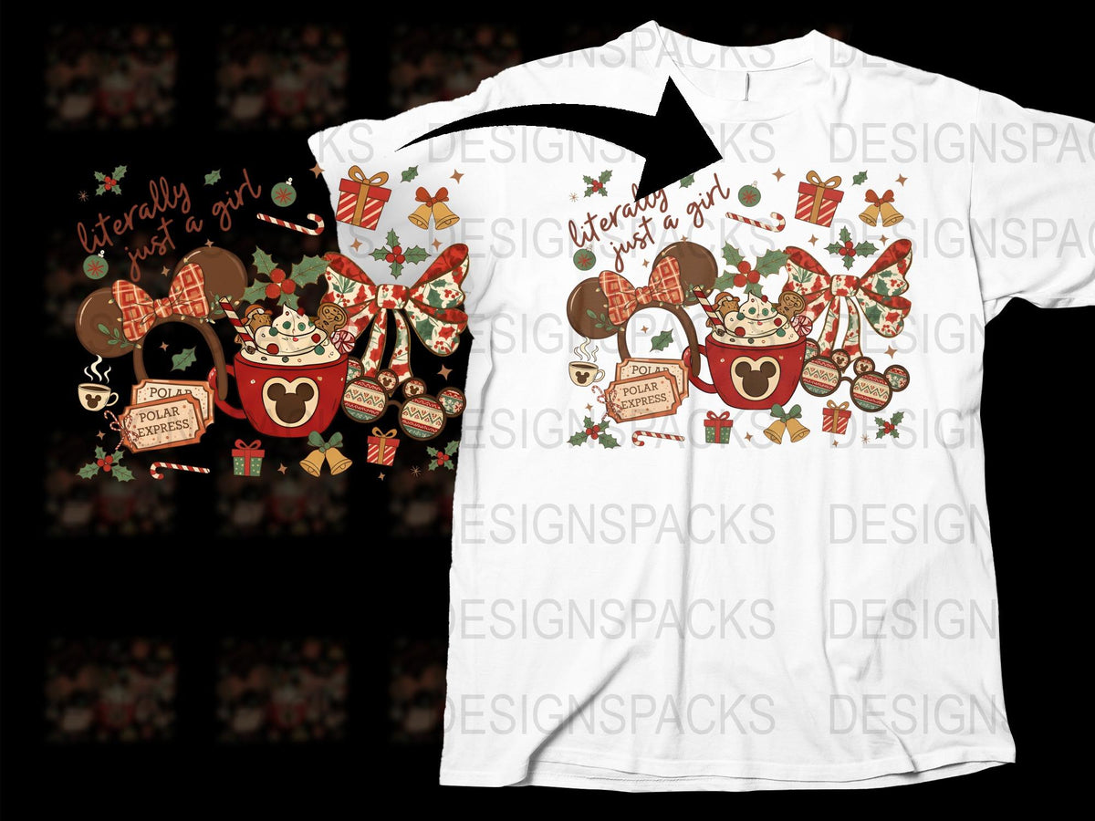 Festive Christmas T-Shirt, Literally Full of Joy and Gifts, Holiday Graphic Tee, Unisex Holiday Apparel, Xmas Gift Idea