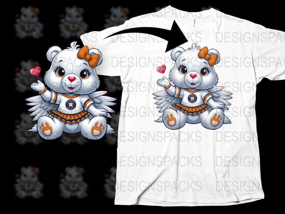 Adorable Houston Astros Mascot Png Digital Download for Fans
