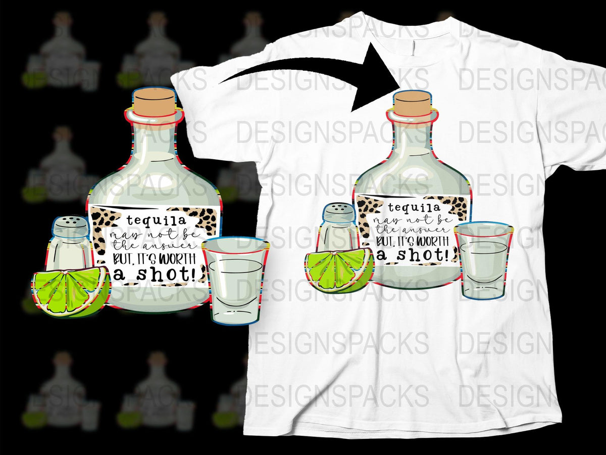 Funny Tequila Shirt with Quote and Lime Graphics, Mexican Party T-Shirt, Unisex Casual White Tee for Adults