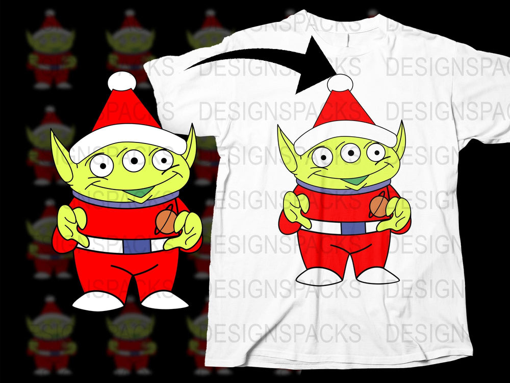 Christmas Elf Cartoon T-Shirt, Cute Festive Holiday Tee, Kids and Adults Sizes, Santa Helper Design