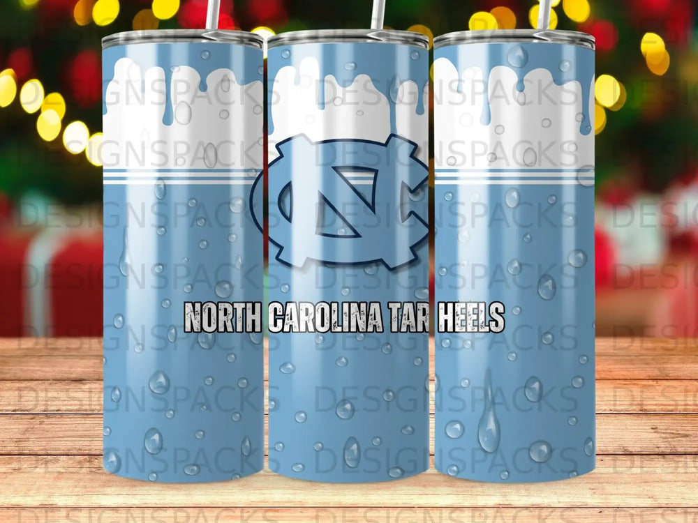 NC Tar Heels Light Blue Water Drops product type