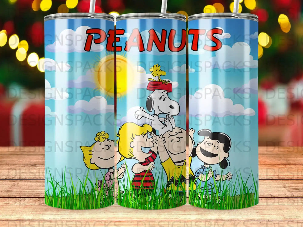 Peanuts Gang Snoopy Charlie Brown Friends tumbler product type