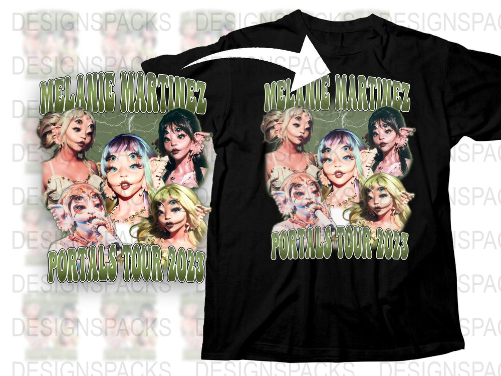 Melanie Martinez T-Shirt, Cry Baby Pop Singer Fan Merch, K-12 Album Tour 2023 Tee, Unique Graphic Design Concert Apparel