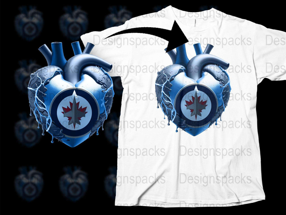 Unique Canada Maple Leaf Heart Design T-Shirt, 3D Graphic Print Tee, Patriotic Canadian Symbol Shirt