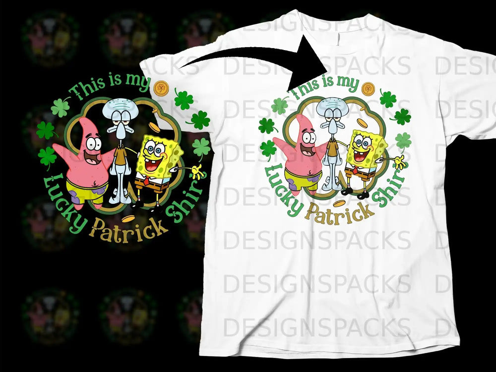 This is my Lucky Patrick Shirt Characters product type