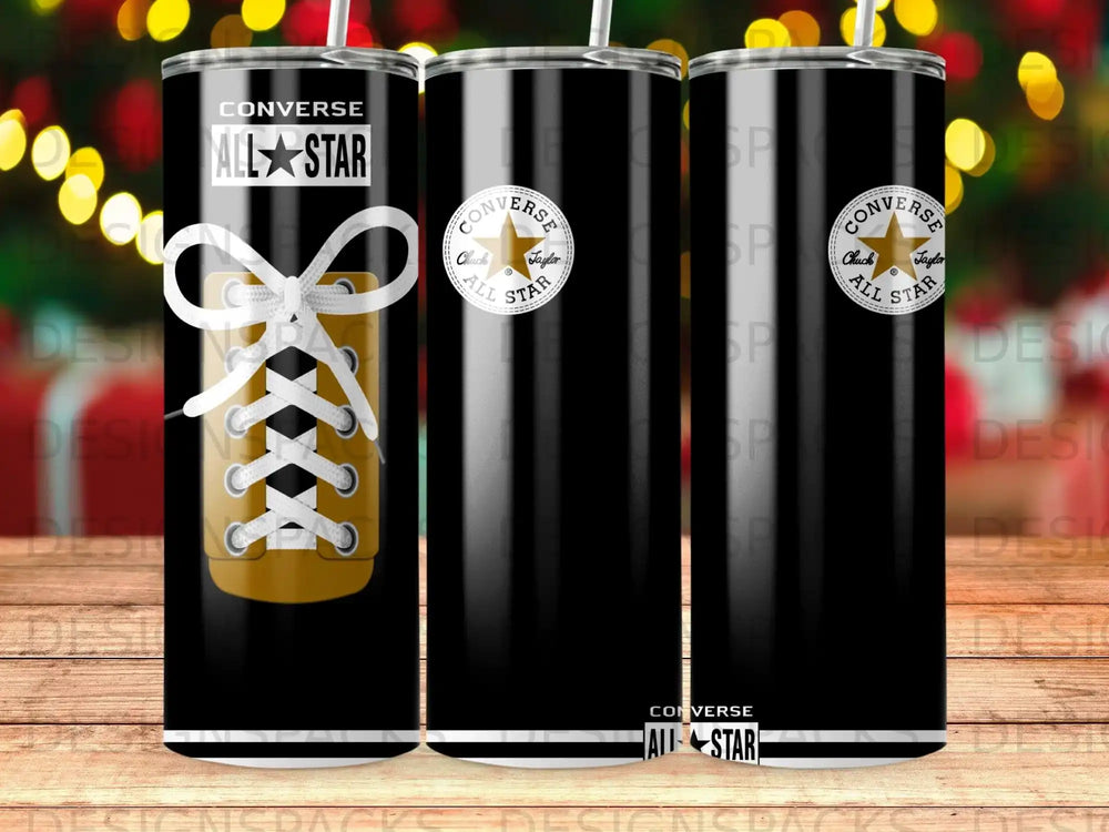 CONVERSE ALL STAR shoelaces black tumbler product type