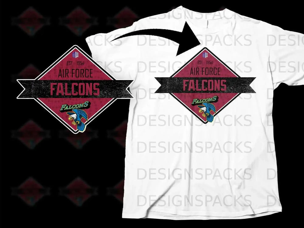 Air Force Falcons Est. 1954 Logo Graphic T-Shirt