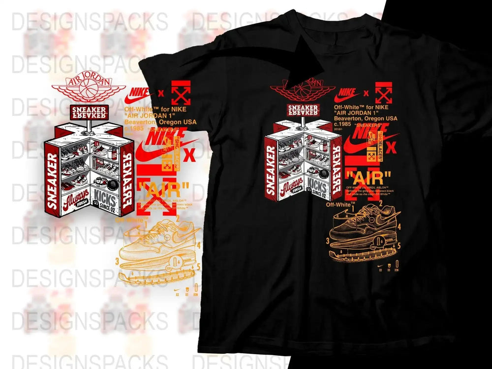 Air Sport Brand 1 Always Fresh Off Sneakers Graphic Png Digital Download
