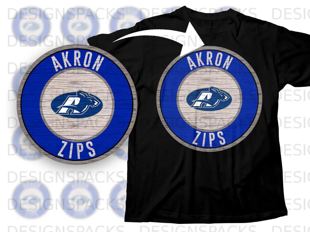 Akron Zips Logo T-Shirt for Fans and Enthusiasts