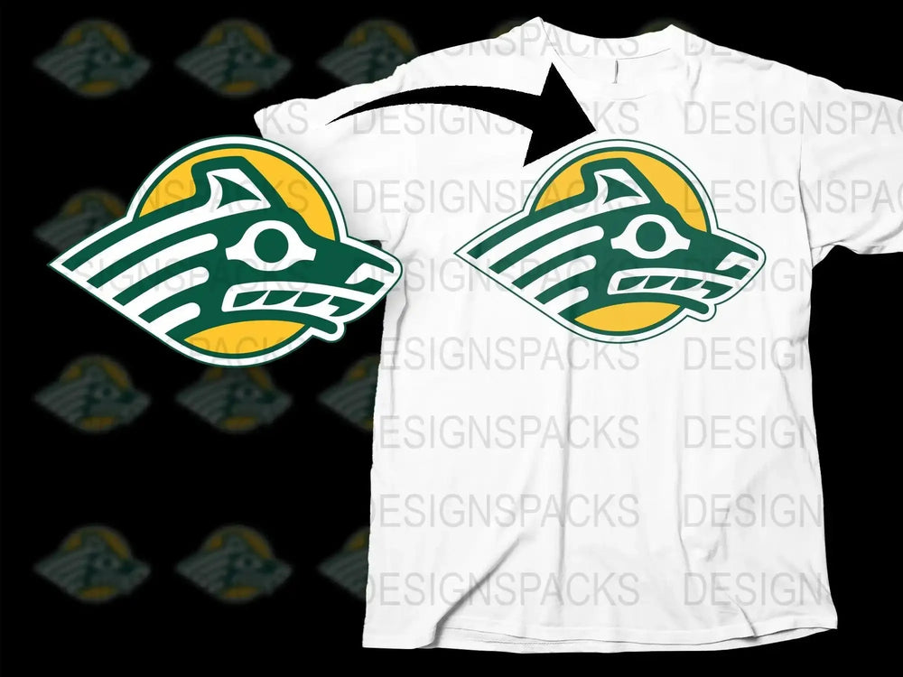 Alaska Anchorage Seawolves College Football Png Digital Download
