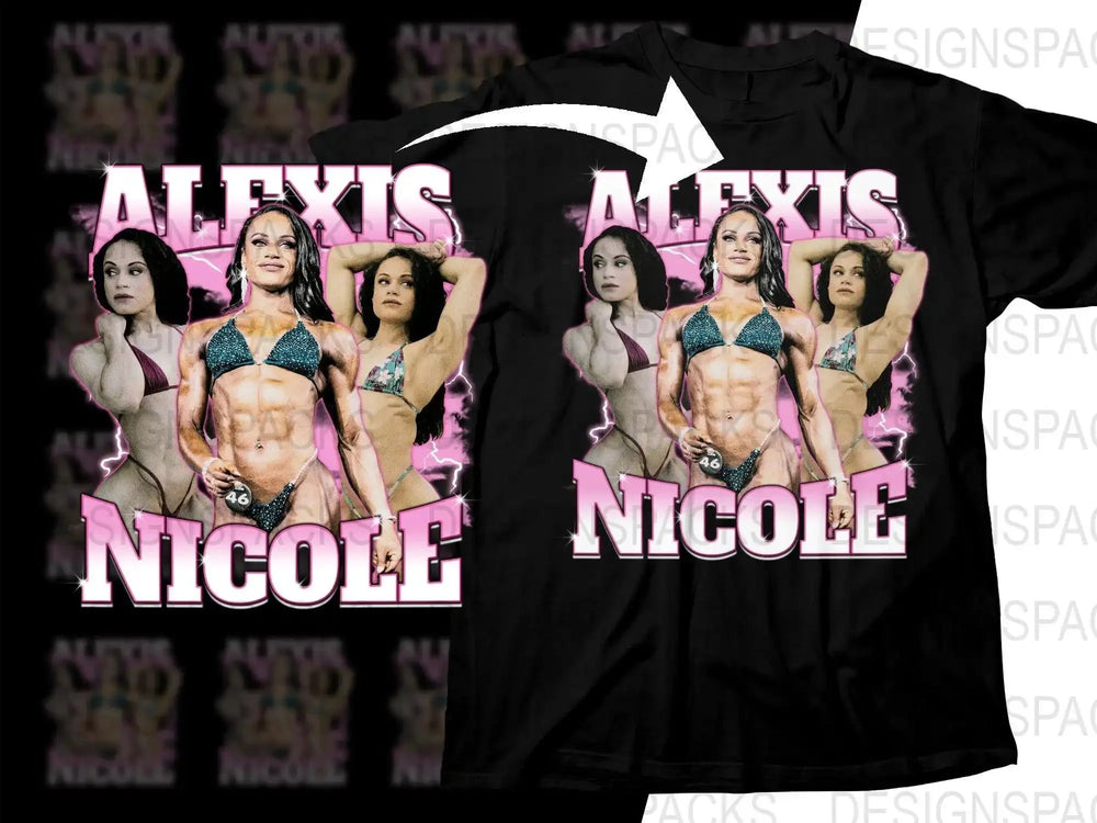 Alexis Nicole Fitness Bodybuilding Competition Png Digital Download