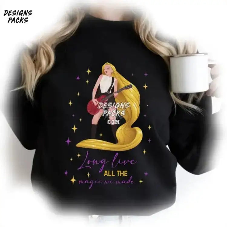 All The Magic We Made Kingdom Lights Lost Princess Cartoon Rapunzel Concert Tangled Png Design