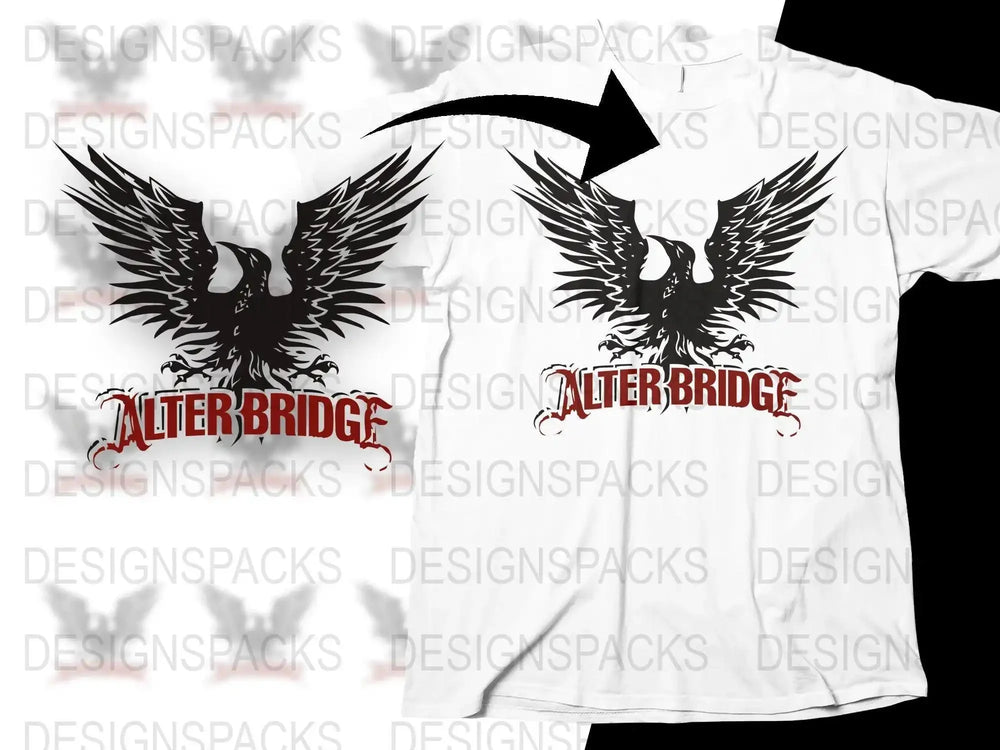 Alter Bridge Eagle Rock Music Band Png Design Digital Download