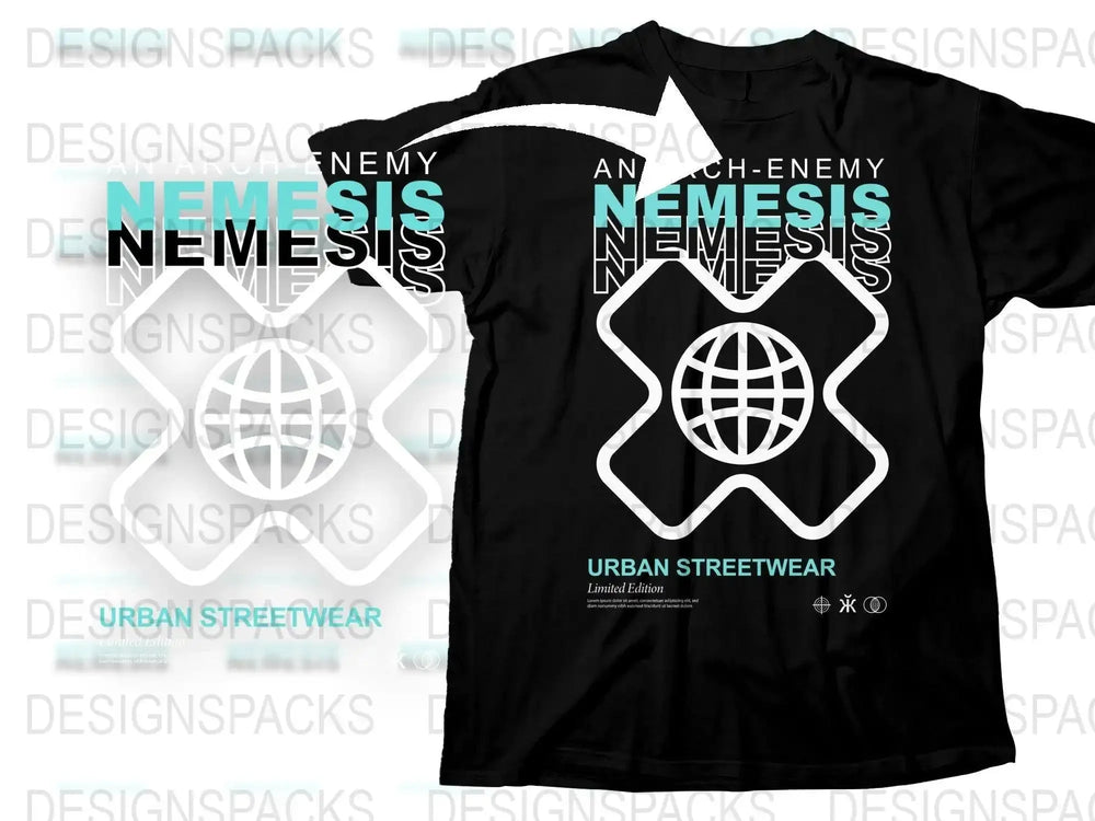 An Arch-Enemy Nemesis Urban Streetwear Limited Png Digital Download