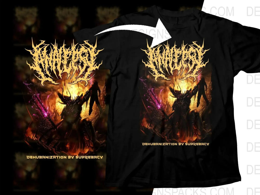 Analepsy Dehumanization By Supremacy Epic Demonic Battle Rock Png Halftone Digital Download