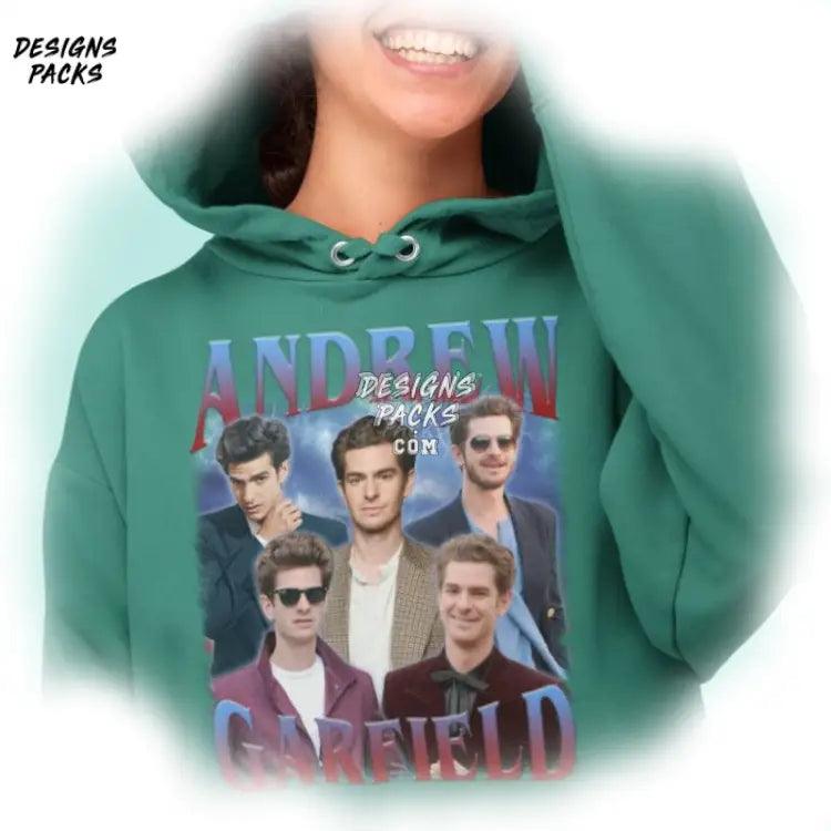 Andrew Garfield Homage Vintage 90S Png Design
