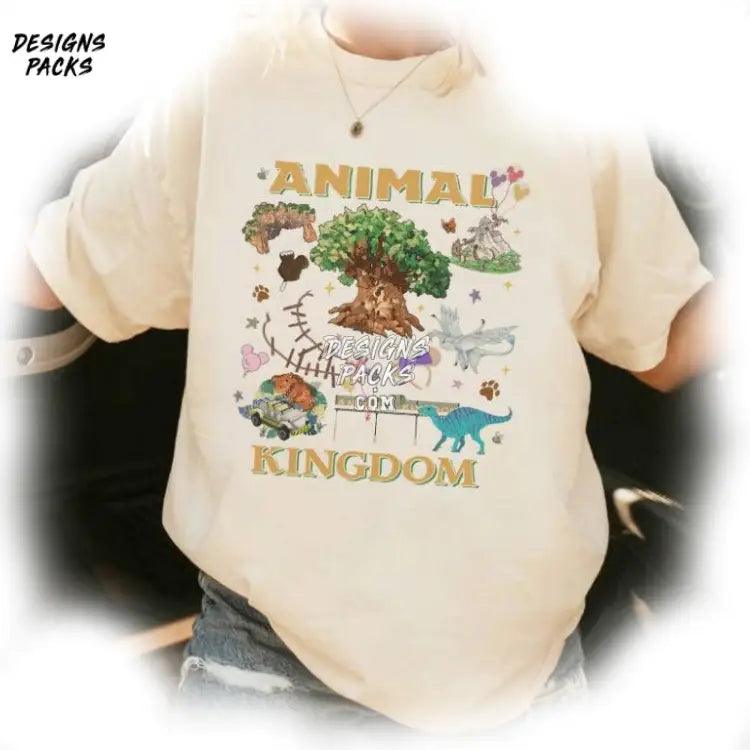 Animal Kingdom 25Th Anniversary Mickey And Minnie Safari Sublimation Png Design