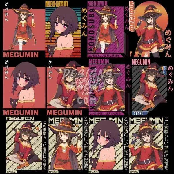 29 Anime Designs Bundle PNG