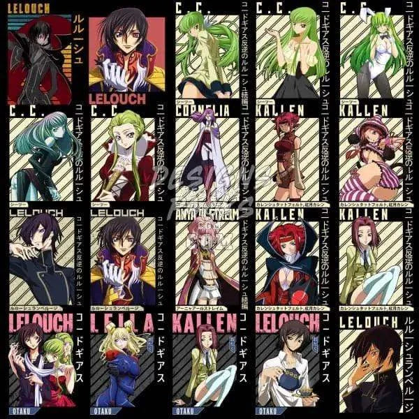 71 Anime Anime Designs Bundle PNG