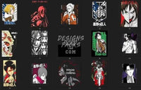 Load image into Gallery viewer, 59 Anime Designs Bundle PNG
