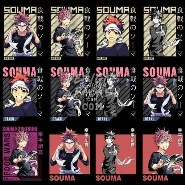 14 Anime Designs Bundle PNG