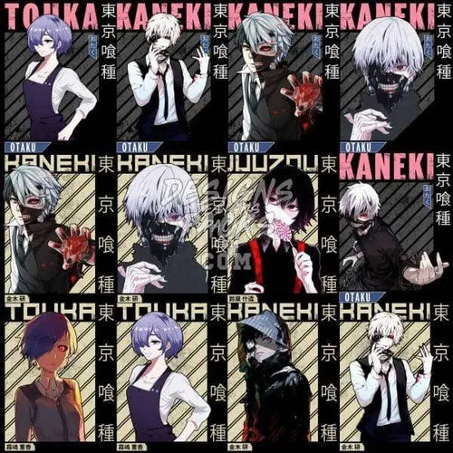 18 Anime Designs Bundle PNG