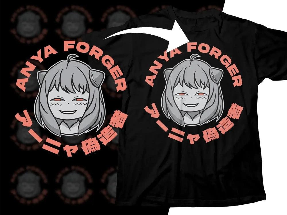 Anya Forger Face Spy x Family Png Digital Download