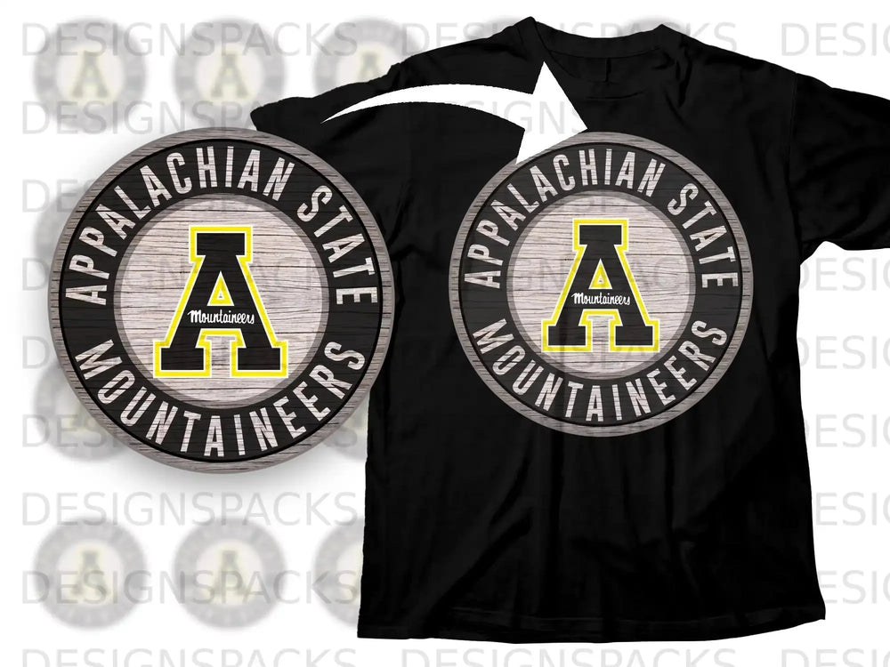 Appalachian State Mountaineers A Logo T-shirt
