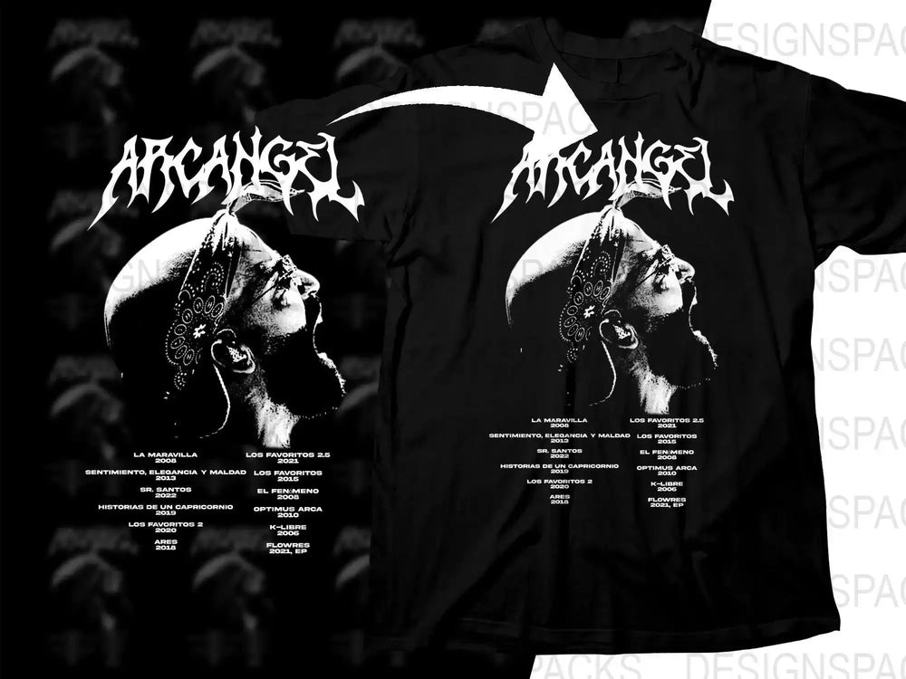 ARCANGEL Music Artist Streetwear Png Digital Download