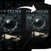 Arch Enemy Band Artwork Circular Design Png Halftone Digital Download