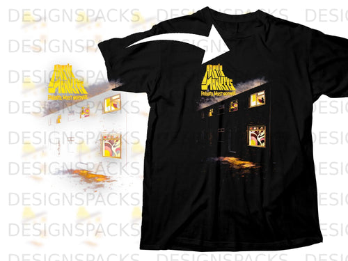 Black t-shirt with Arctic Monkeys' 