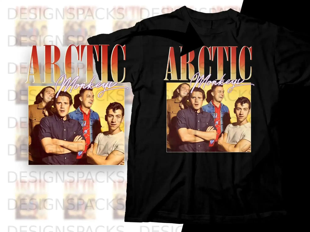 Arctic Monkeys Neon Serenade T-Shirt Png Digital Download