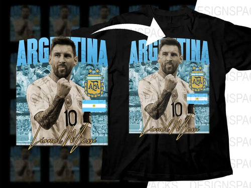 Argentina 10 Football Legend Lionel Messi Soccer Png Digital Download