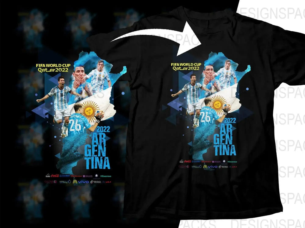 Argentina World Cup 2022 Soccer Soccer Png Digital Download