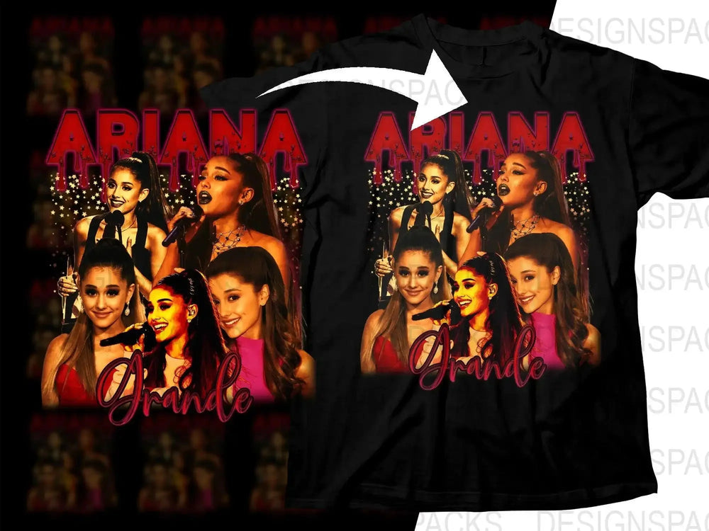 Ariana Grande Bootleg Tribute Fan Art Png Digital Download