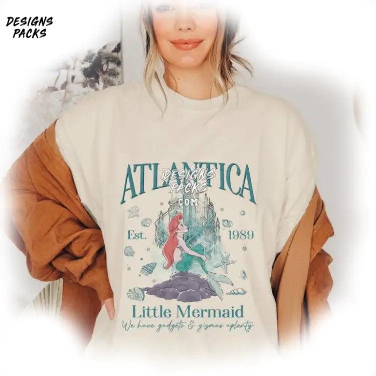 Ariel Princess Cut For Cricut Silhouette Cartoon Vintage He Little Mermaid Atlantica 1989 Png Design