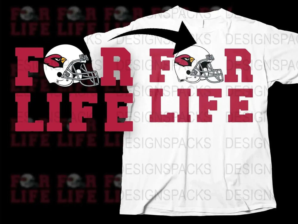 Trendy White Sports Fan T-Shirt with Cardinal Logo, Fierce Bird Graphic, Unisex Fit