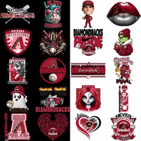 Load image into Gallery viewer, 64 Arizona Diamondbacks Baseball Designs Bundle PNG
