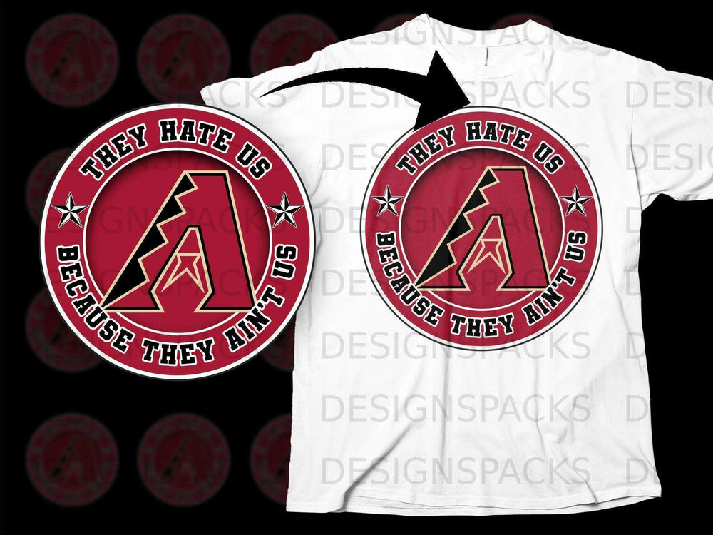 They Hate Us Because They Ain't Us Graphic Shirt